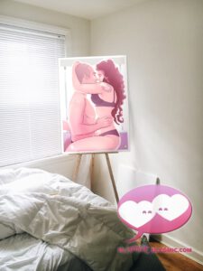 tuamorencomic.com - ilustración de pareja - regalos eróticos - regalos personalizados - ejemplo 13 expo